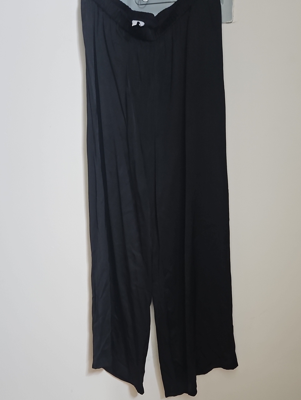 Johnny Was Black Wide-Leg Palazzo Pants